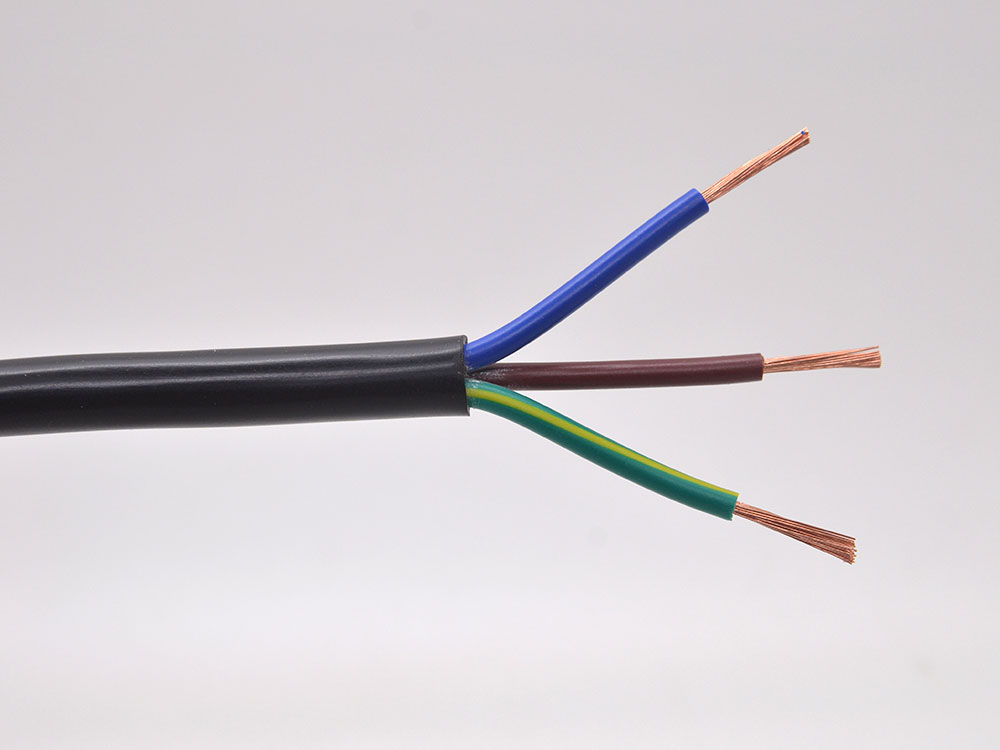 0.75mm2 three core power cable
